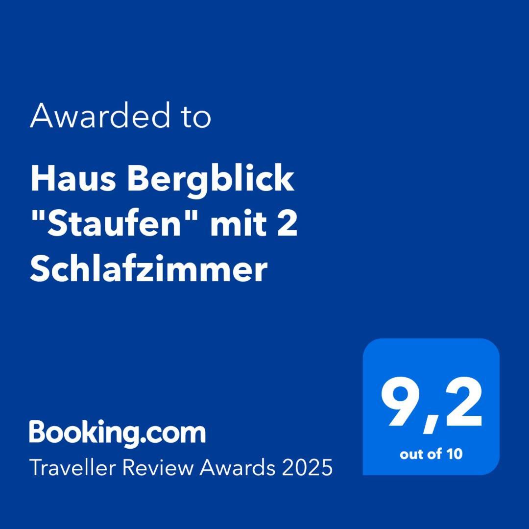 Haus Bergblick "Staufen" Mit 2 Schlafzimmer Oberstaufen Kültér fotó
